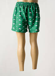 Short de bain vert SELECTED pour homme seconde vue