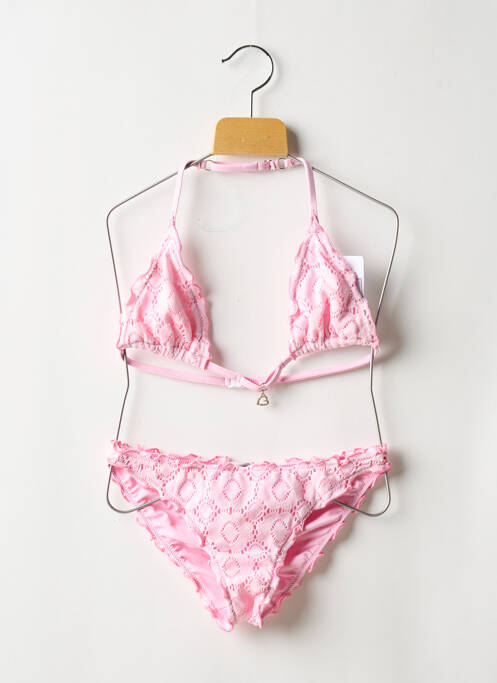 Maillot de bain 2 pièces rose BANANA MOON pour fille