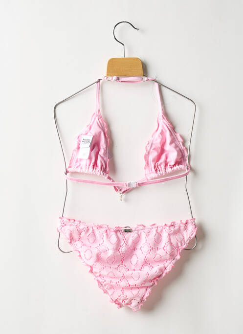 Maillot de bain 2 pièces rose BANANA MOON pour fille
