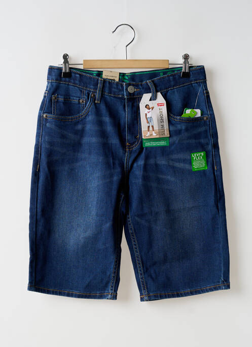Bermuda tissage denim taille ajustable bleu LEVIS garcon