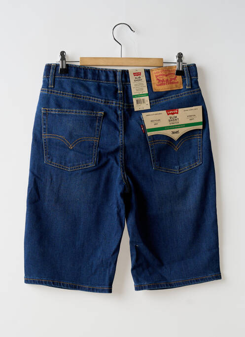 Bermuda tissage denim taille ajustable bleu LEVIS garcon