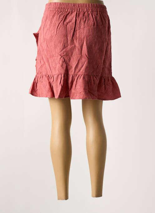 Jupe courte rouge SEE U SOON pour femme