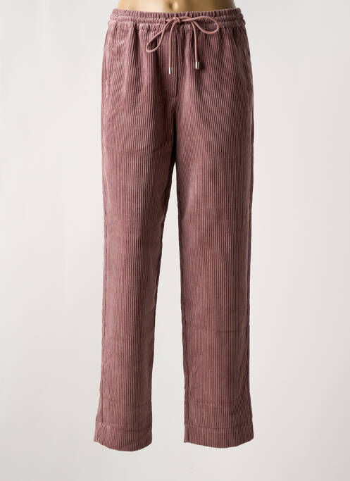 Pantalon droit violet ESSENTIEL pour femme