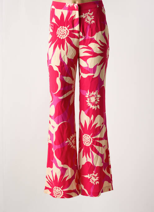 Pantalon flare rose MORGAN pour femme