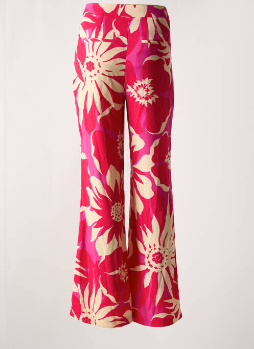 Pantalon flare rose MORGAN pour femme
