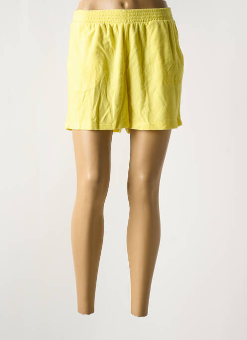 Short jaune VILA pour femme