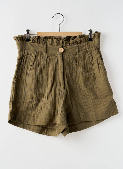 Short vert BIZANCE pour femme