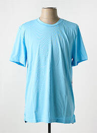 T-shirt coupe cintrée manches courtes bleu NIKE homme