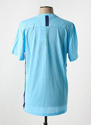 T-shirt coupe cintrée manches courtes bleu NIKE homme