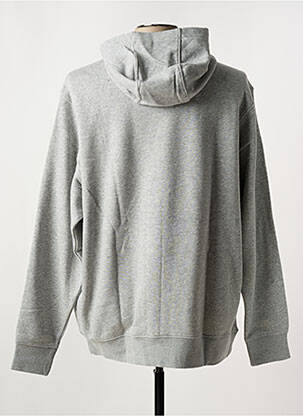 Sweat-shirt à capuche poches manches longues gris NIKE homme