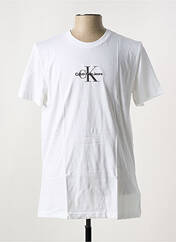 T-shirt blanc CALVIN KLEIN pour homme seconde vue