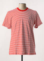 T-shirt rouge TOMMY HILFIGER pour homme seconde vue