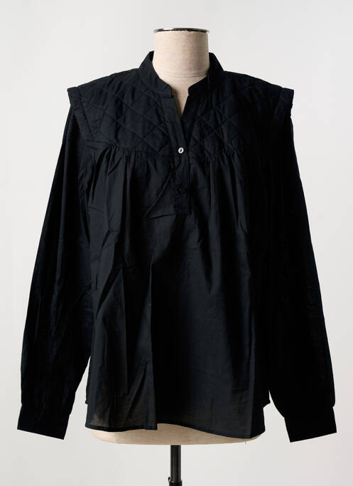 Blouse noir ICHI pour femme