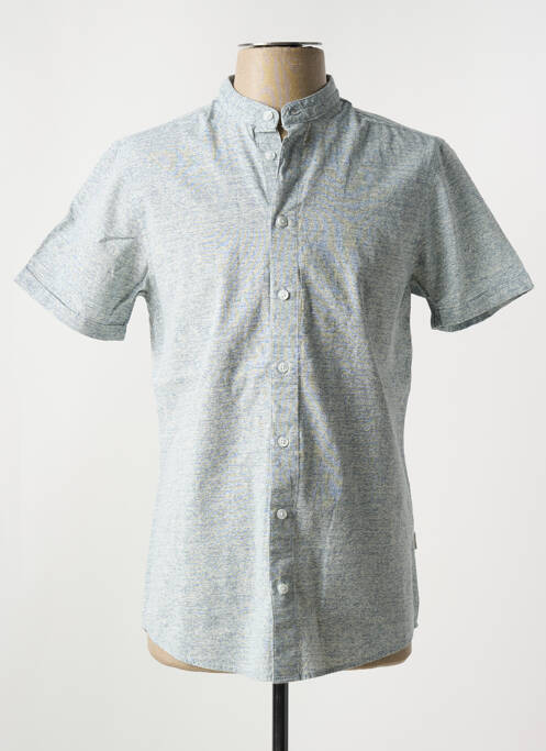 Chemise manches courtes bleu BLEND pour homme