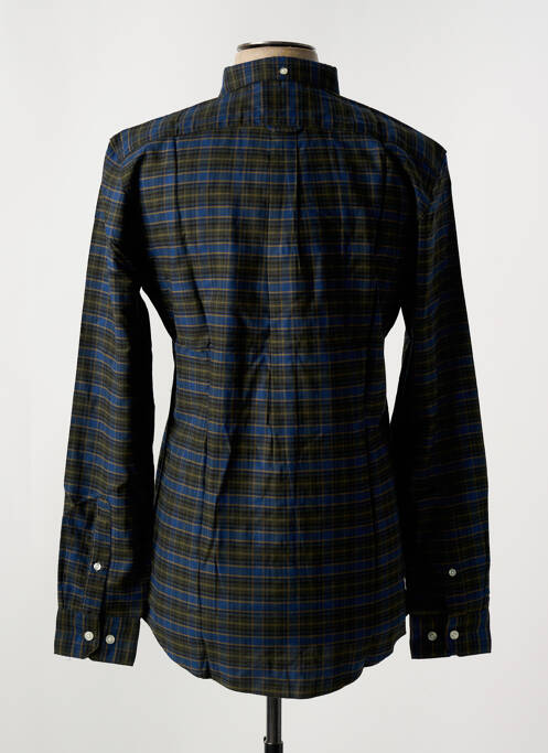 Chemise manches longues bleu FARAH pour homme