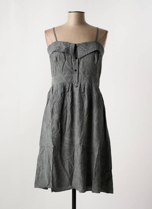 Robe courte gris SEE U SOON pour femme