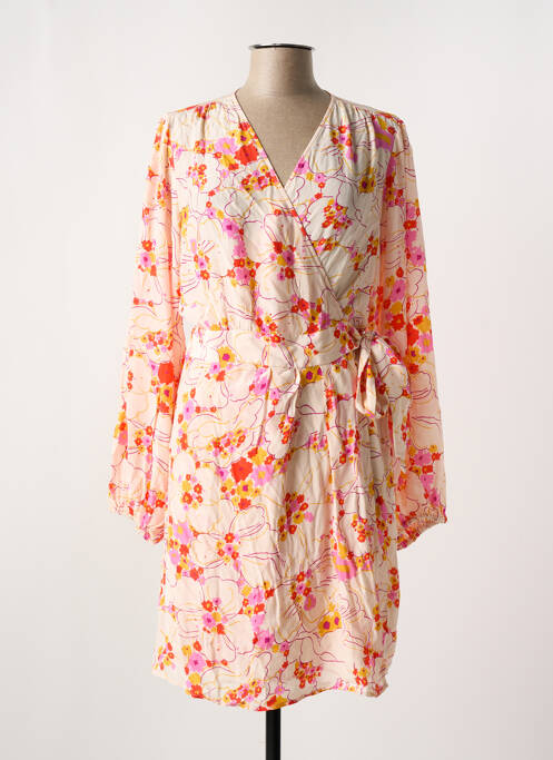 Robe mi-longue rose SUNCOO pour femme