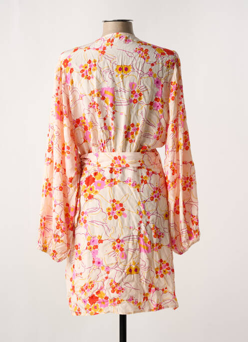 Robe mi-longue rose SUNCOO pour femme