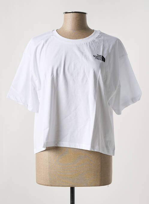 T-shirt blanc THE NORTH FACE pour femme
