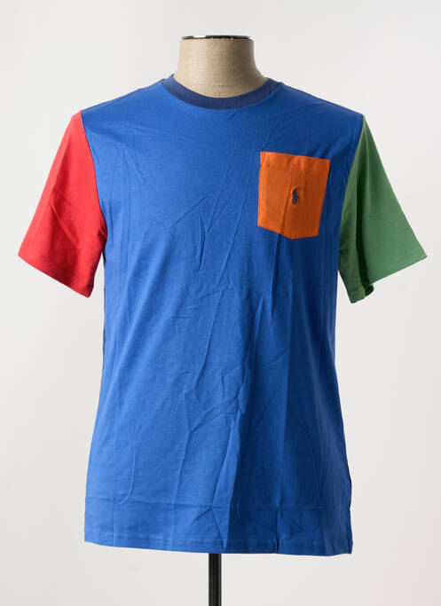 T-shirt bleu RALPH LAUREN pour garçon