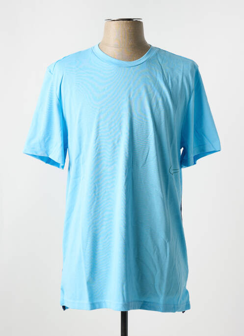 T-shirt bleu NIKE pour homme