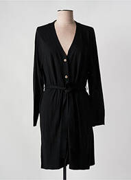 Gilet manches longues coupe cintrée noir VILA femme