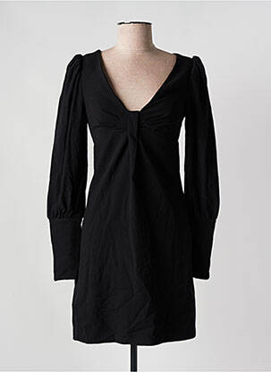 Robe courte manches longues manches longues noir VILA femme