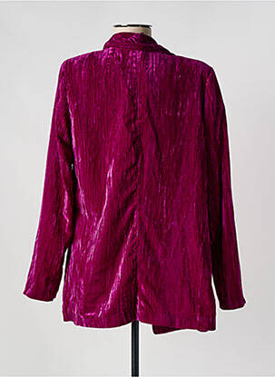 Blazer col châle violet ADILYNN femme