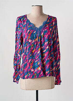 Blouse manches longues manches longues rose VILA femme