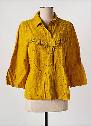 Chemisier vert PIECES pour femme