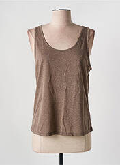 Débardeur marron VILA pour femme seconde vue