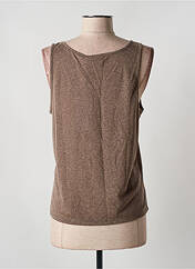 Débardeur marron VILA pour femme seconde vue