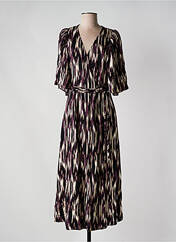 Robe longue violet VILA pour femme seconde vue