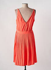 Robe mi-longue orange VILA pour femme seconde vue