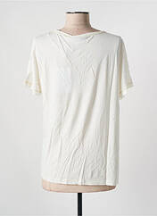 T-shirt beige VILA pour femme seconde vue