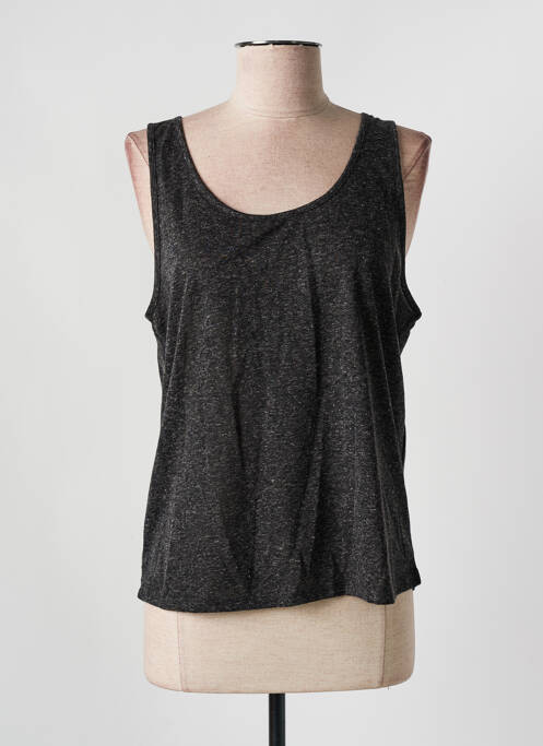 Débardeur stretch sans manche gris VILA femme