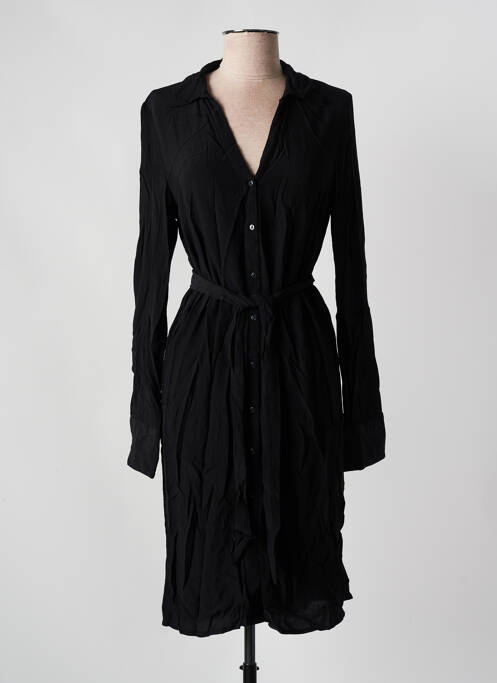 Robe mi-longue noir VILA pour femme