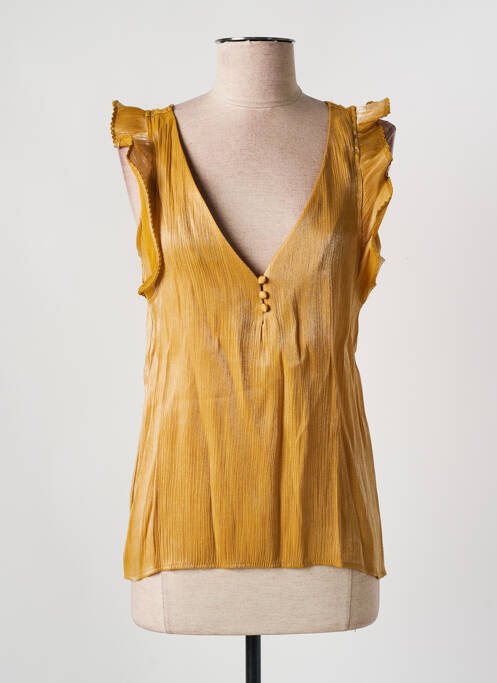 Top jaune VILA pour femme