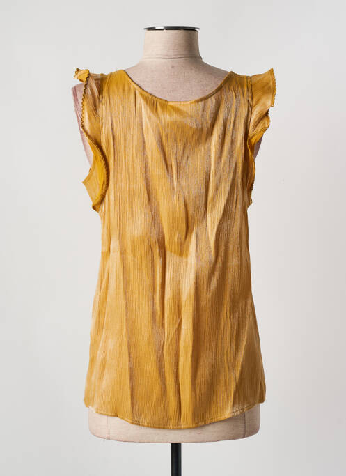 Top jaune VILA pour femme