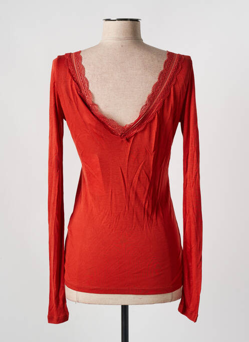 T-shirt orange VILA femme