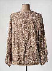 Blouse marron EVOKED VILA pour femme seconde vue