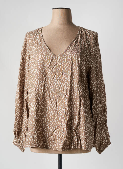 Blouse marron EVOKED VILA pour femme