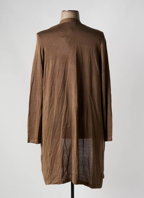 Gilet manches longues marron EVOKED VILA pour femme