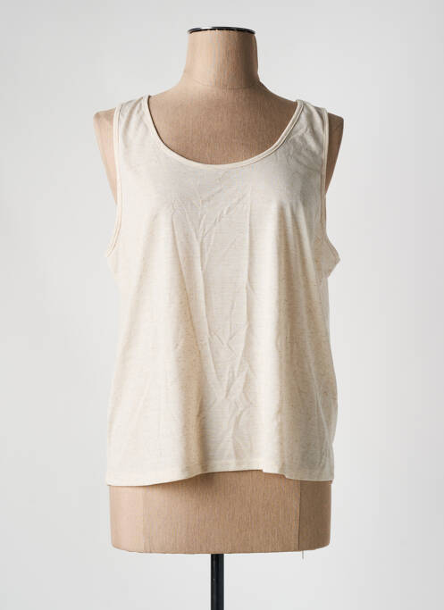 Débardeur beige VILA pour femme