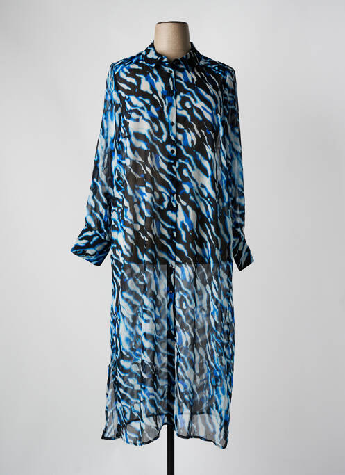 Robe longue bleu EVOKED VILA pour femme