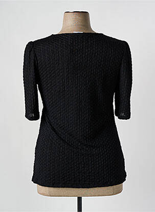 Tunique manches courtes coupe cintrée noir EVOKED VILA femme