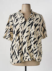 Blouse beige EVOKED VILA pour femme seconde vue