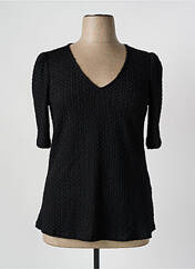 Tunique manches courtes noir EVOKED VILA pour femme seconde vue