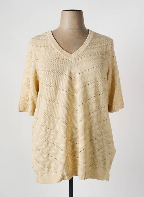 Pull tunique or EVOKED VILA pour femme