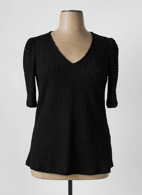 Tunique manches courtes noir EVOKED VILA pour femme